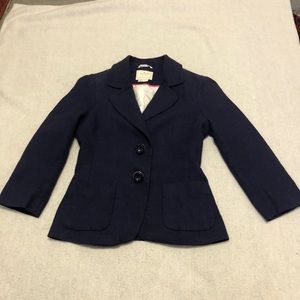 Kate Spade Navy Blue Blazer EUG Size 2